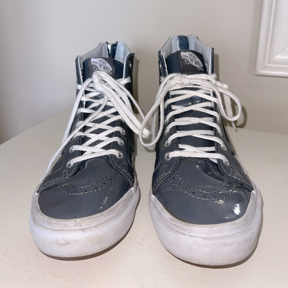 Grey Vans Hightops size 8.5